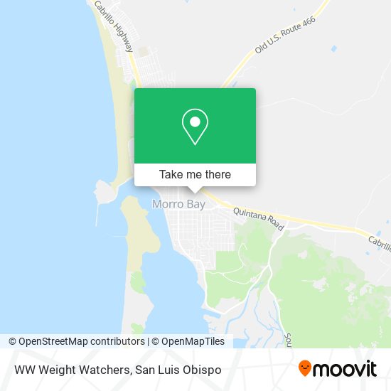 WW Weight Watchers map