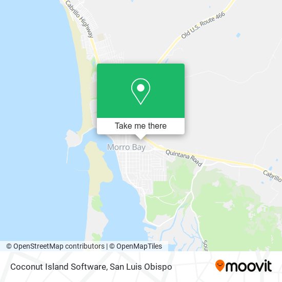 Coconut Island Software map