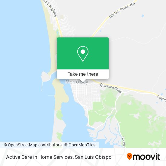 Active Care in Home Services map