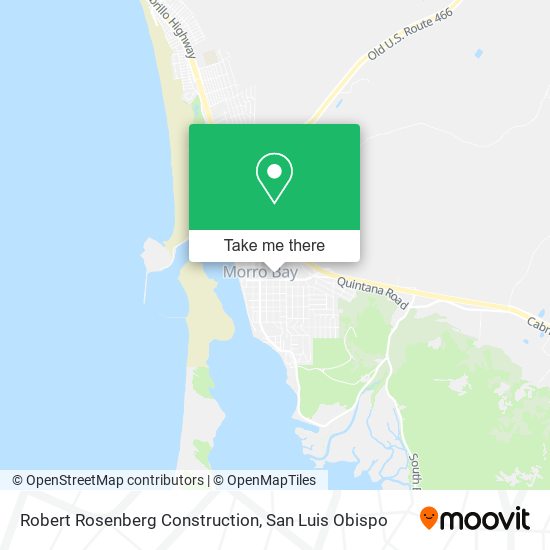 Robert Rosenberg Construction map