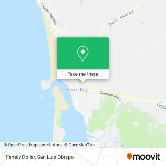 Family Dollar map