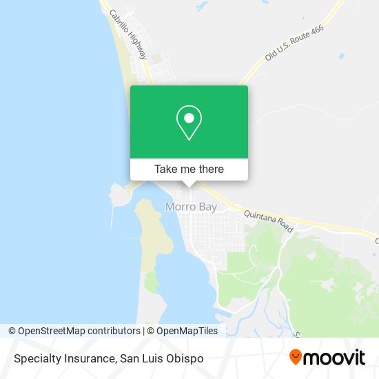 Specialty Insurance map