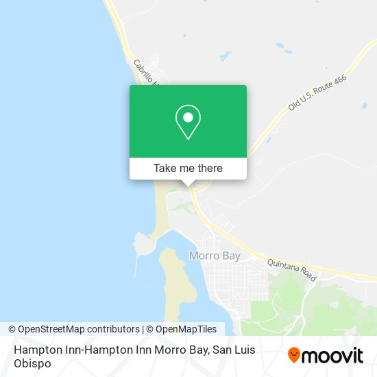 Hampton Inn-Hampton Inn Morro Bay map