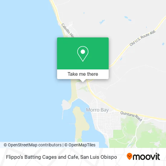 Mapa de Flippo's Batting Cages and Cafe