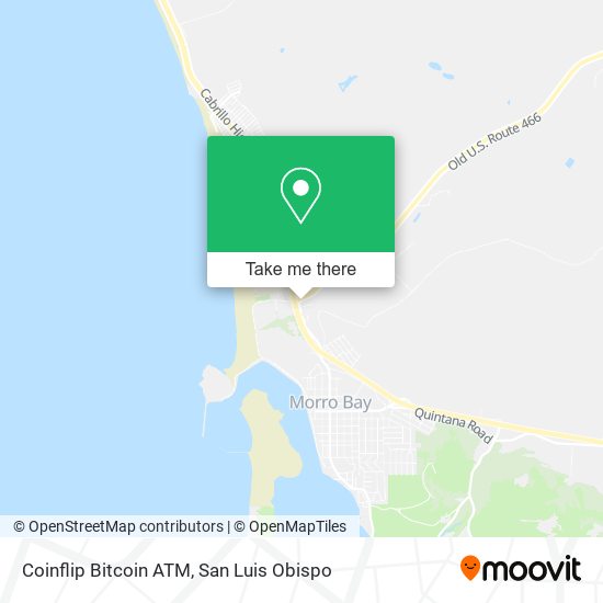 Mapa de Coinflip Bitcoin ATM