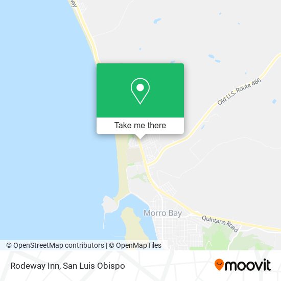 Rodeway Inn map