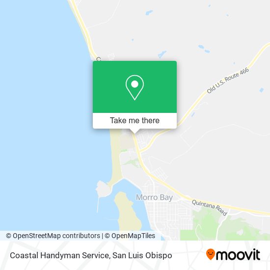 Coastal Handyman Service map