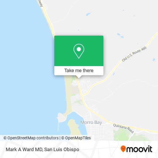 Mark A Ward MD map