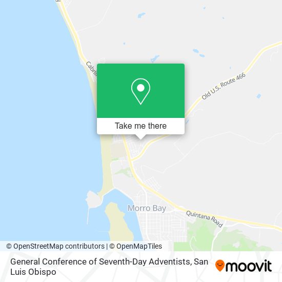 General Conference of Seventh-Day Adventists map