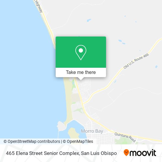 465 Elena Street Senior Complex map
