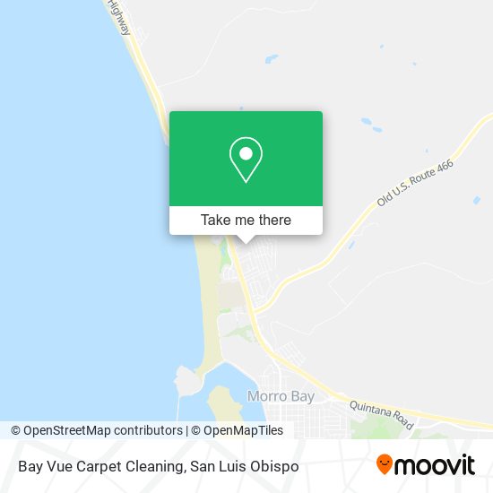 Bay Vue Carpet Cleaning map