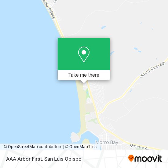 AAA Arbor First map