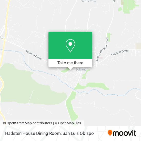 Hadsten House Dining Room map