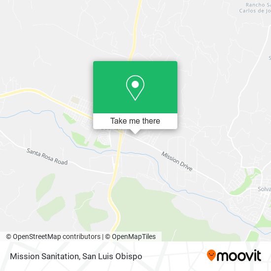Mapa de Mission Sanitation