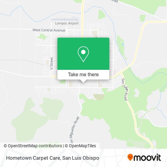 Mapa de Hometown Carpet Care