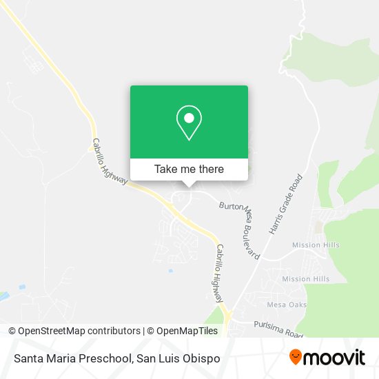 Santa Maria Preschool map