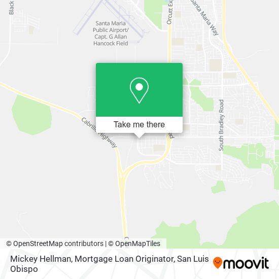 Mapa de Mickey Hellman, Mortgage Loan Originator