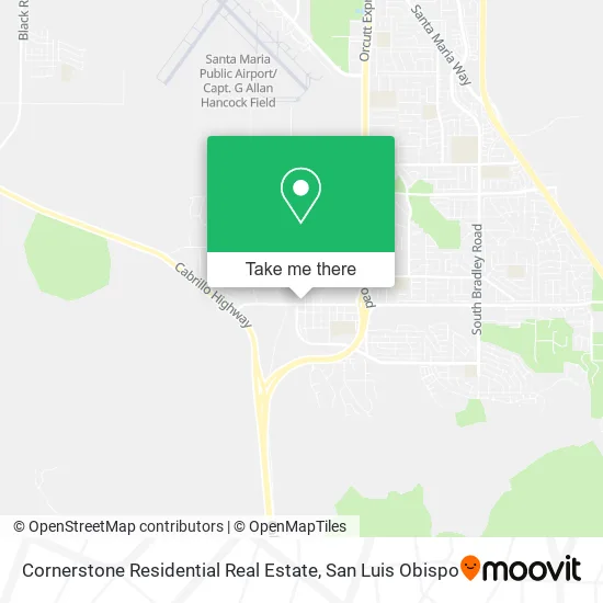 Cornerstone Residential Real Estate map