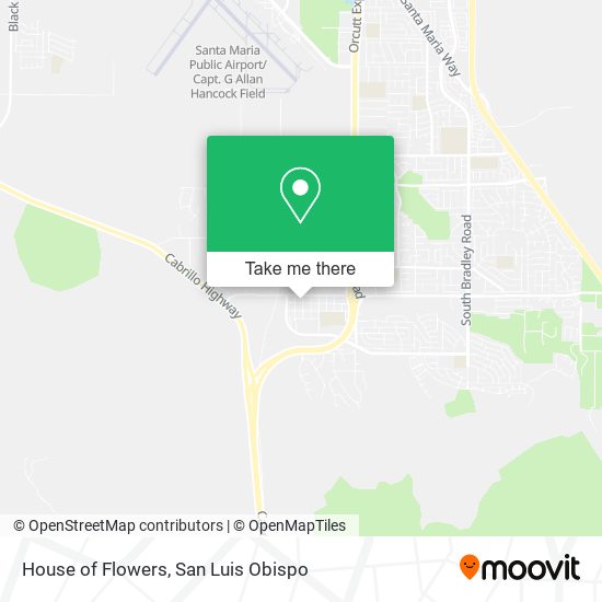 House of Flowers map