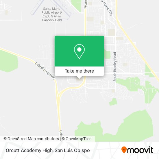 Orcutt Academy High map