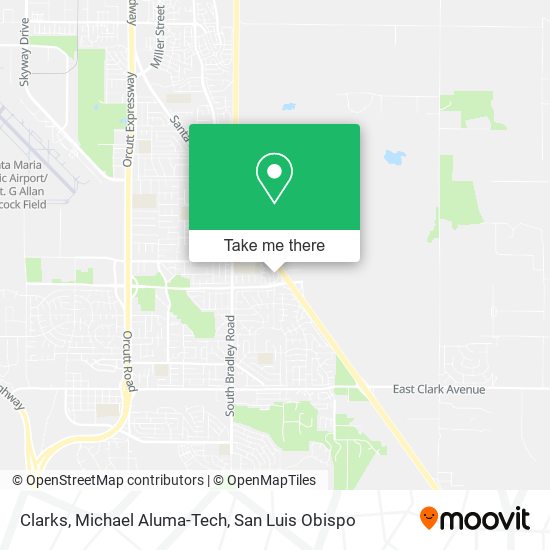 Clarks, Michael Aluma-Tech map