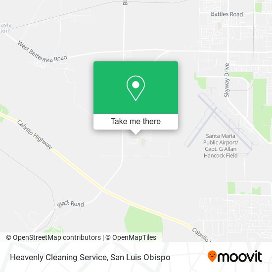 Heavenly Cleaning Service map