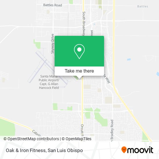 Oak & Iron Fitness map