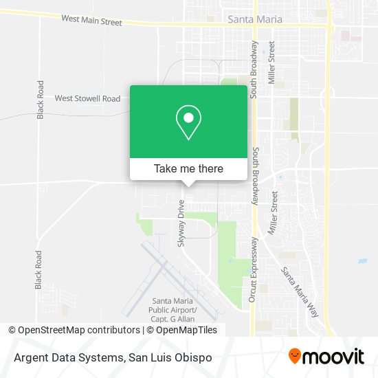Mapa de Argent Data Systems