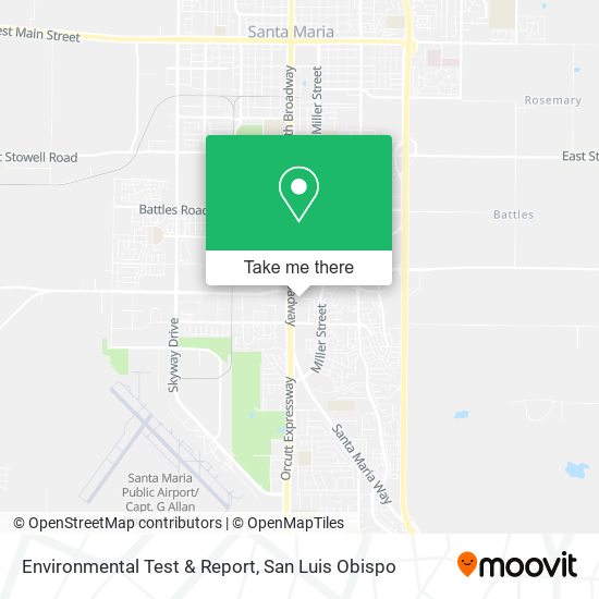 Environmental Test & Report map