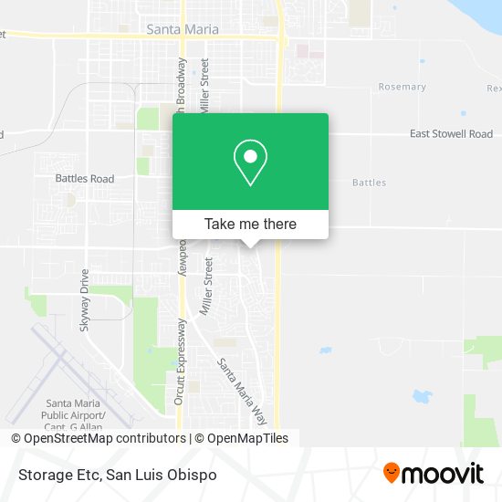 Storage Etc map