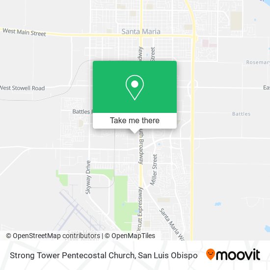 Mapa de Strong Tower Pentecostal Church