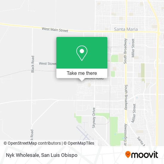 Nyk Wholesale map