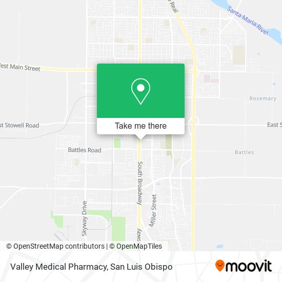 Valley Medical Pharmacy map
