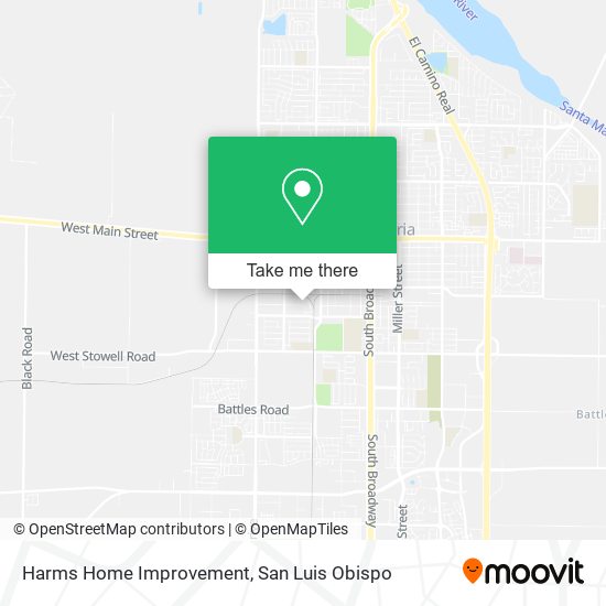 Mapa de Harms Home Improvement
