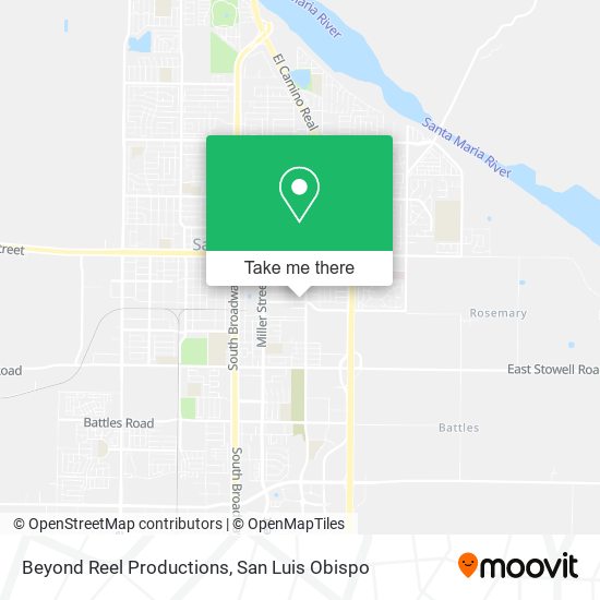 Beyond Reel Productions map
