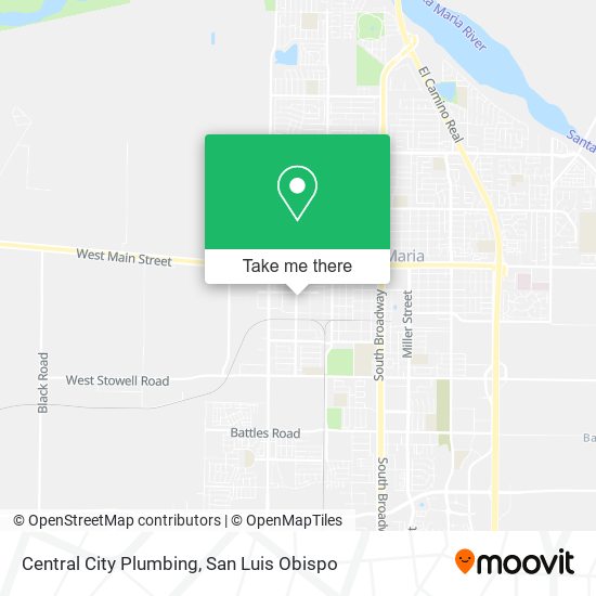 Central City Plumbing map