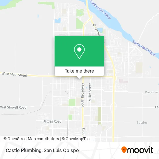 Castle Plumbing map