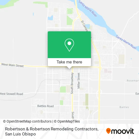 Robertson & Robertson Remodeling Contractors map