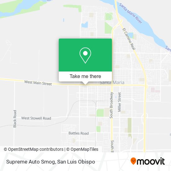 Mapa de Supreme Auto Smog