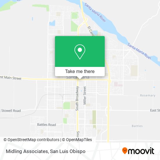 Midling Associates map