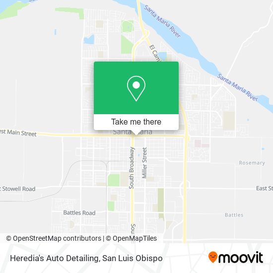 Heredia's Auto Detailing map