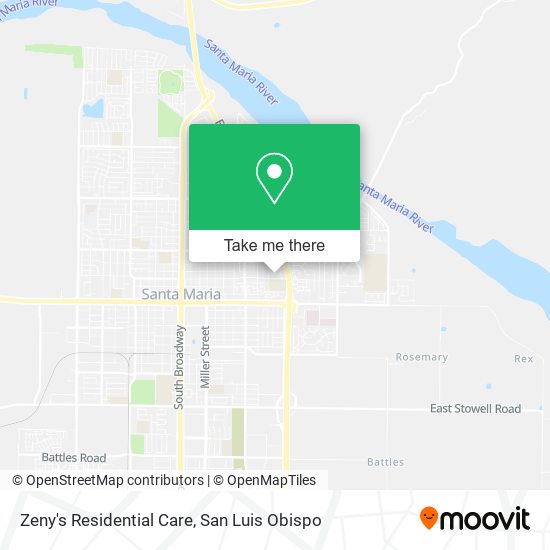 Mapa de Zeny's Residential Care