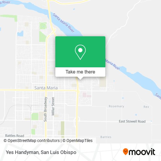 Yes Handyman map