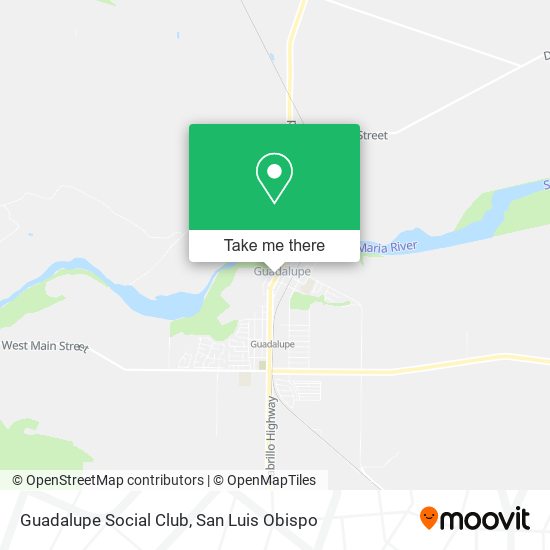 Mapa de Guadalupe Social Club