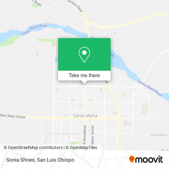 Sonia Shoes map