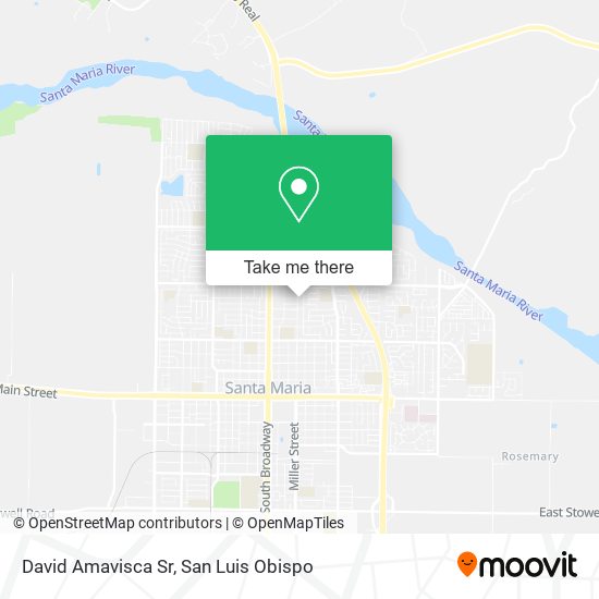Mapa de David Amavisca Sr