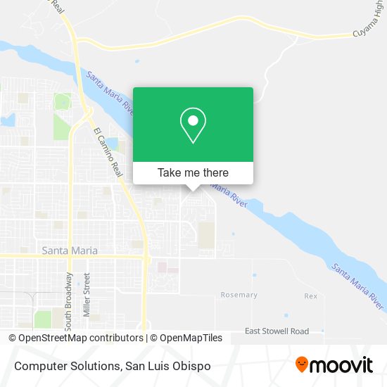 Computer Solutions map