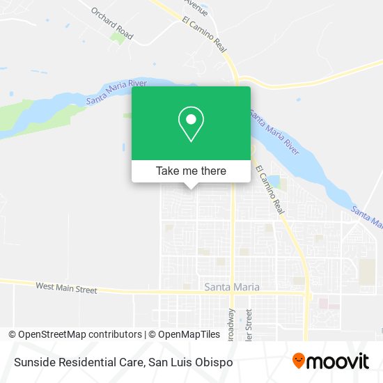 Mapa de Sunside Residential Care