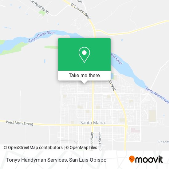 Tonys Handyman Services map