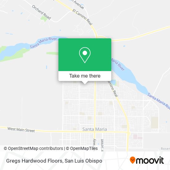Gregs Hardwood Floors map